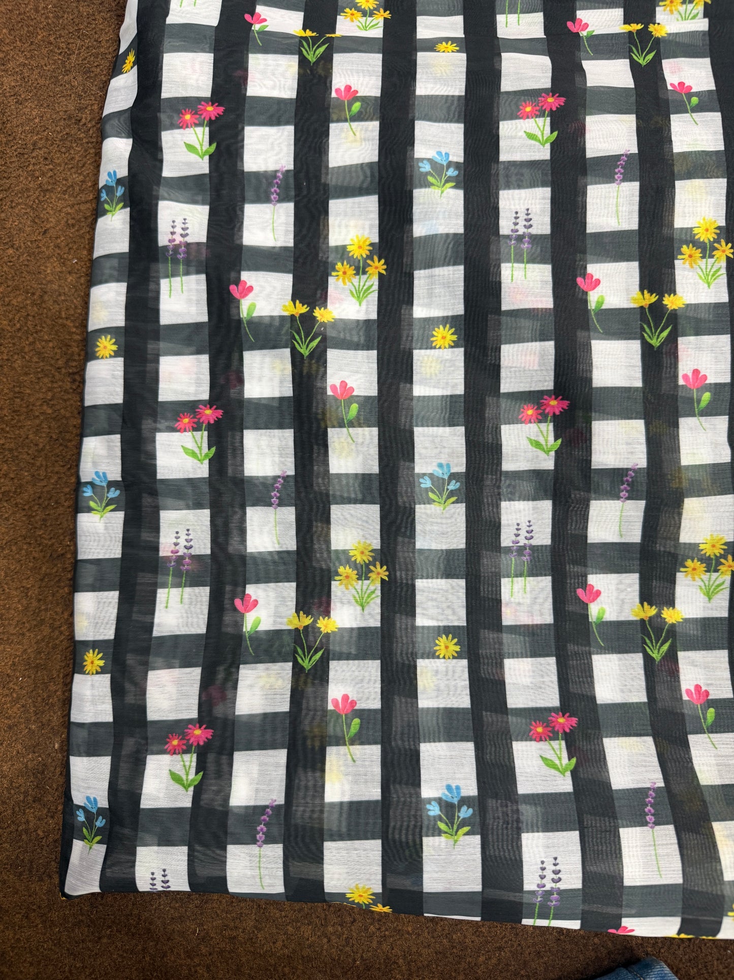 Check Tissue Fabric