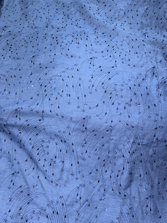 Denim fabric (Cut dana design)