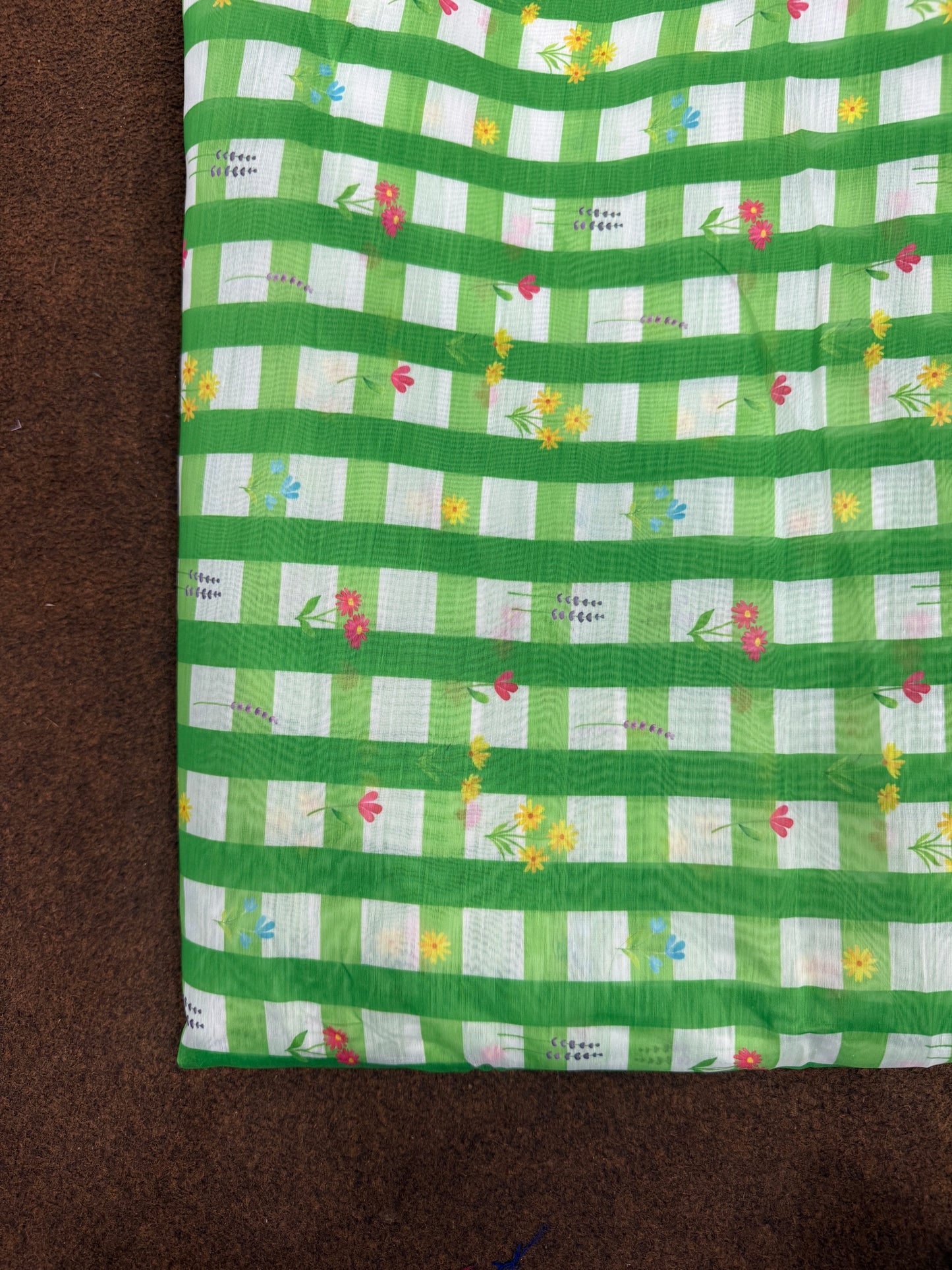 Check Tissue Fabric