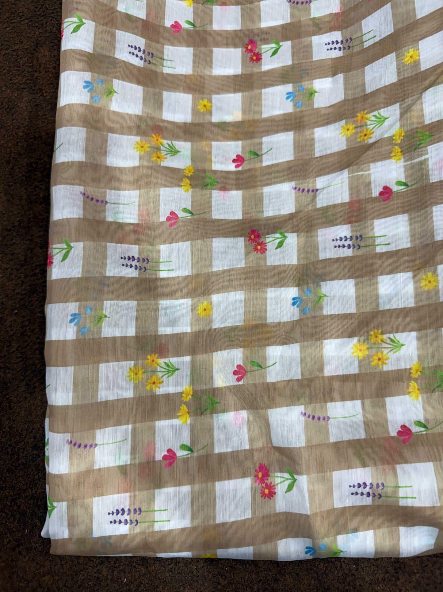 Check Tissue Fabric