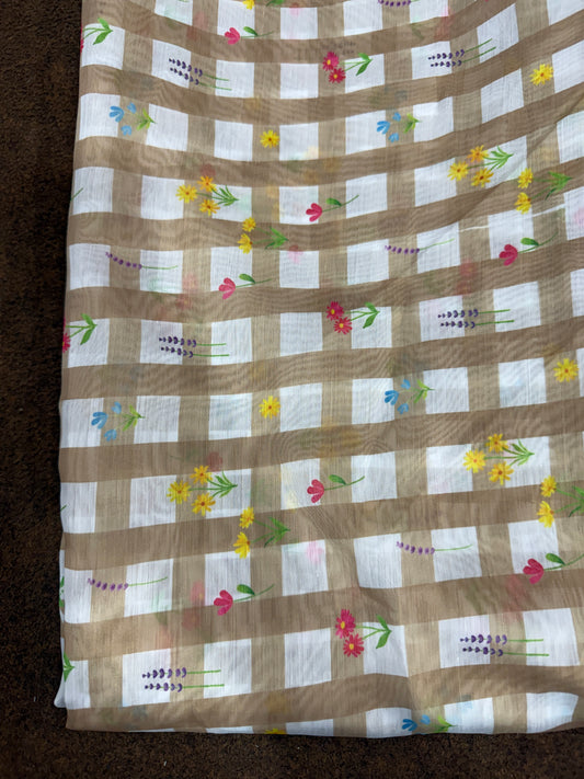 Check Tissue Fabric