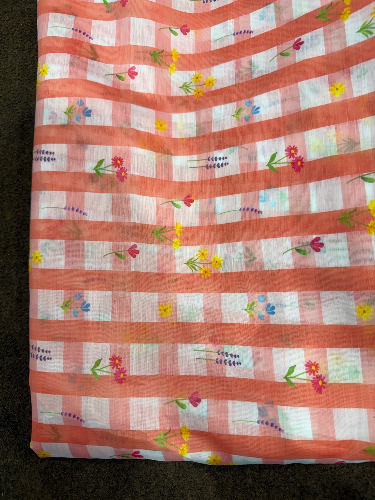 Check Tissue Fabric