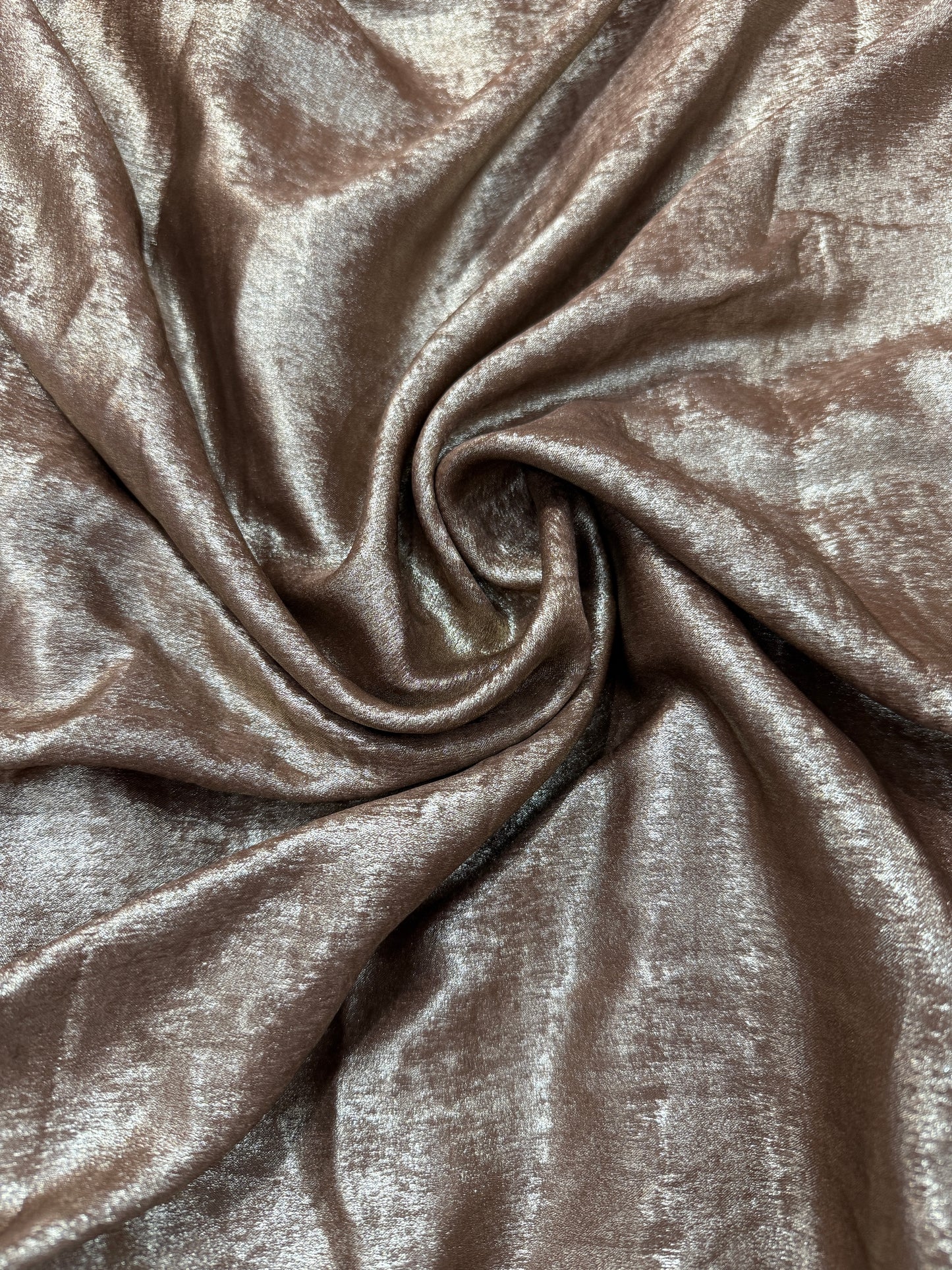 Metallic Slinky stretch fabric