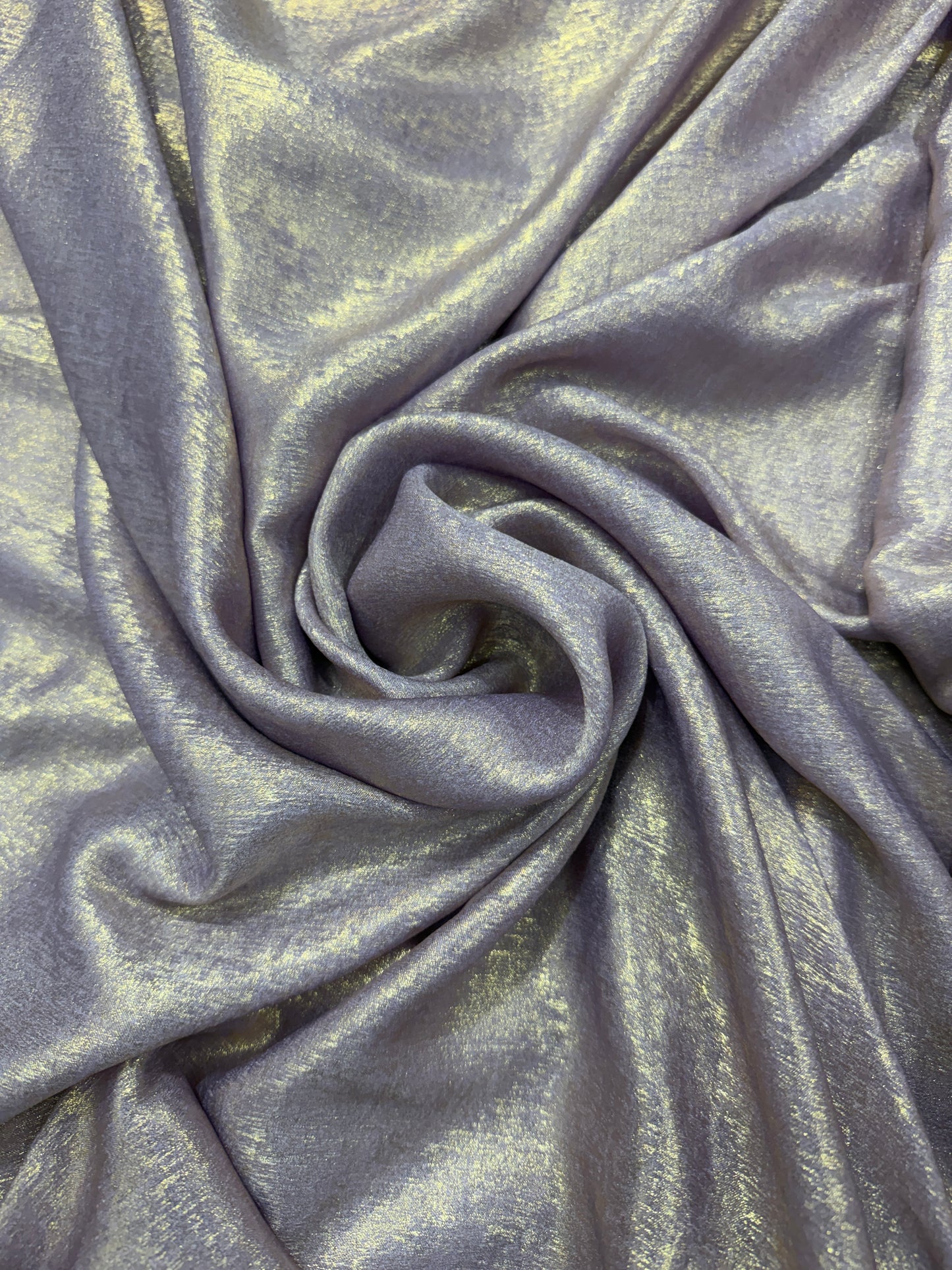 Metallic Slinky stretch fabric