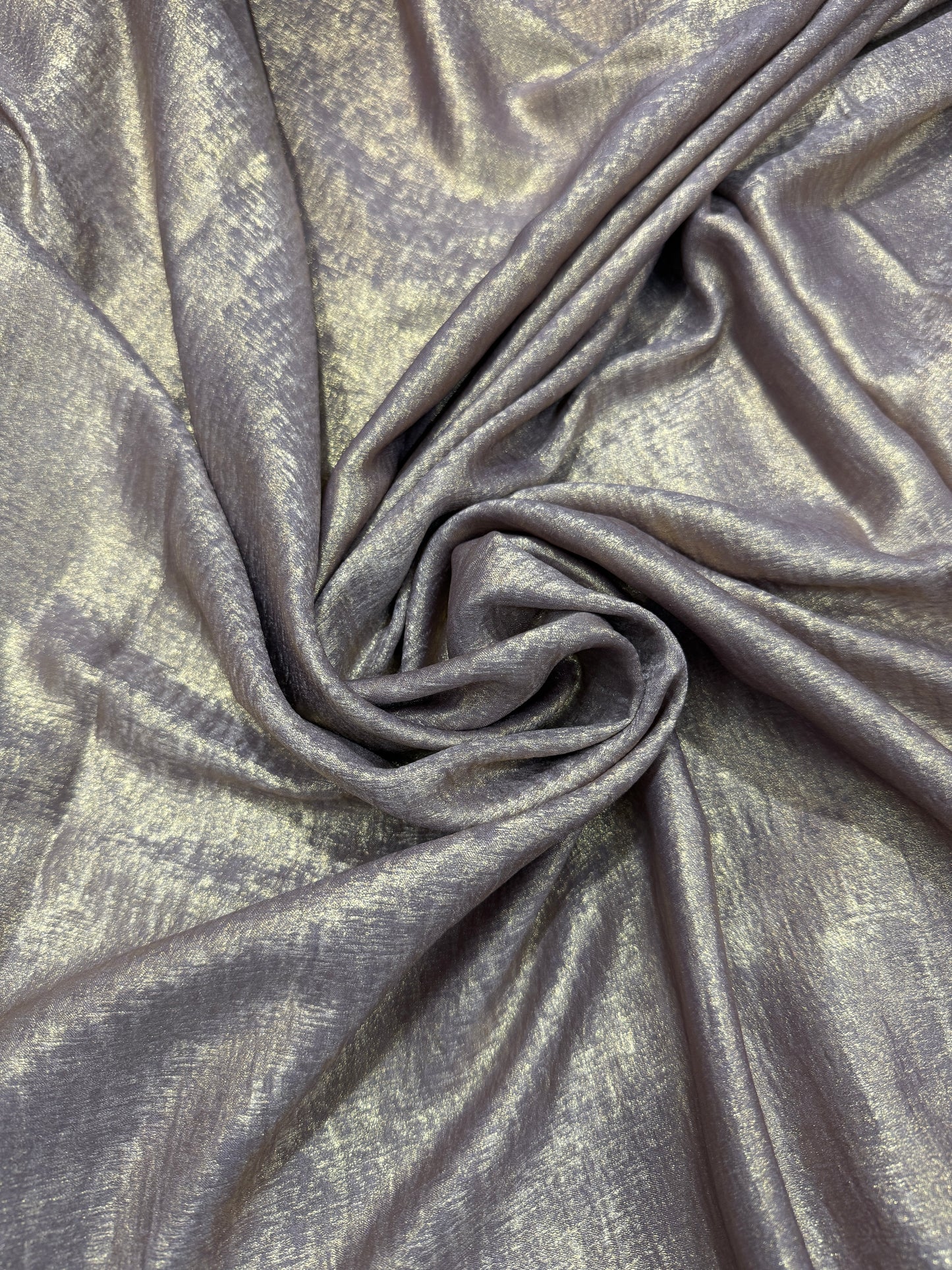 Metallic Slinky stretch fabric