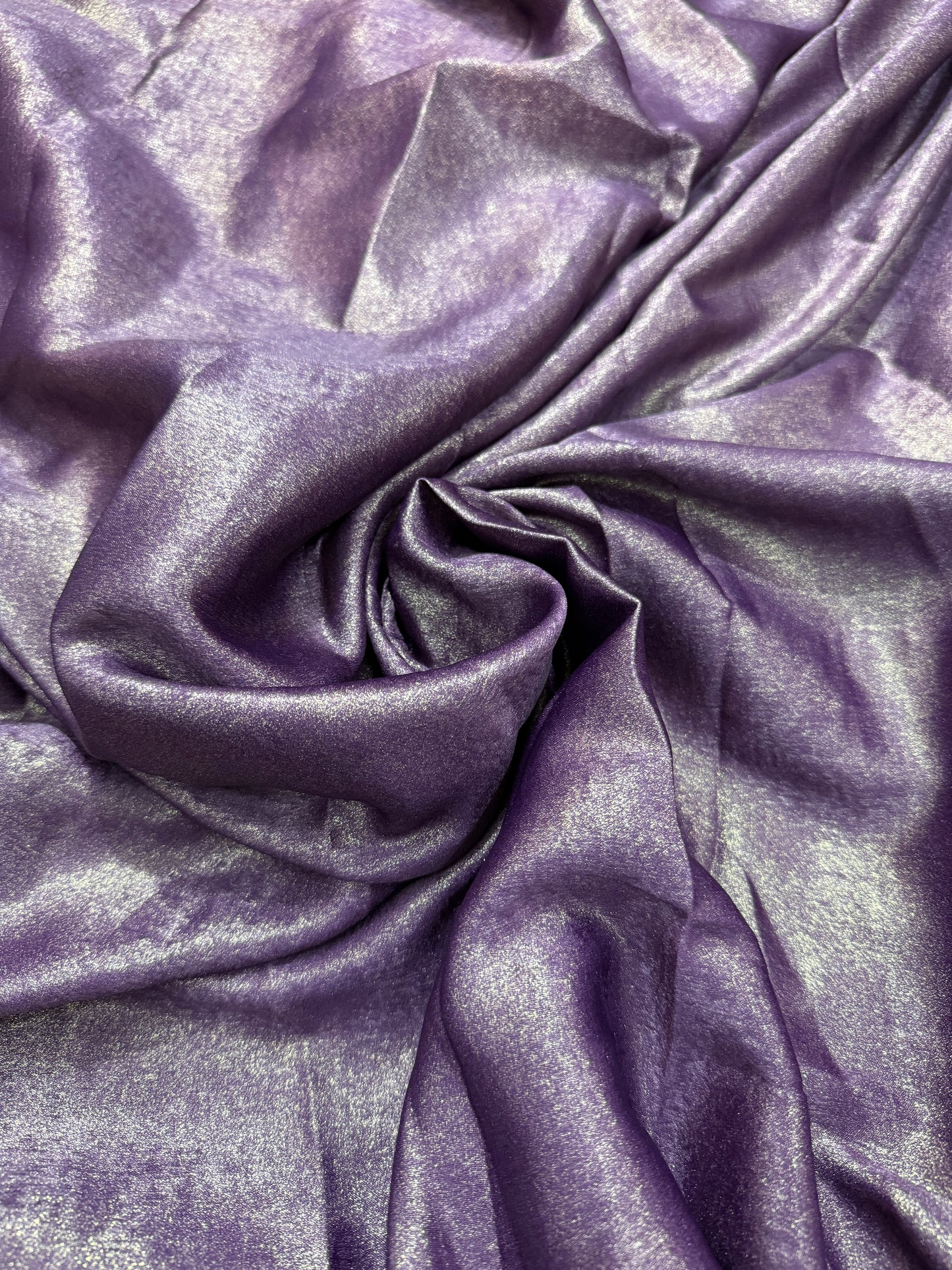 Metallic Slinky stretch fabric