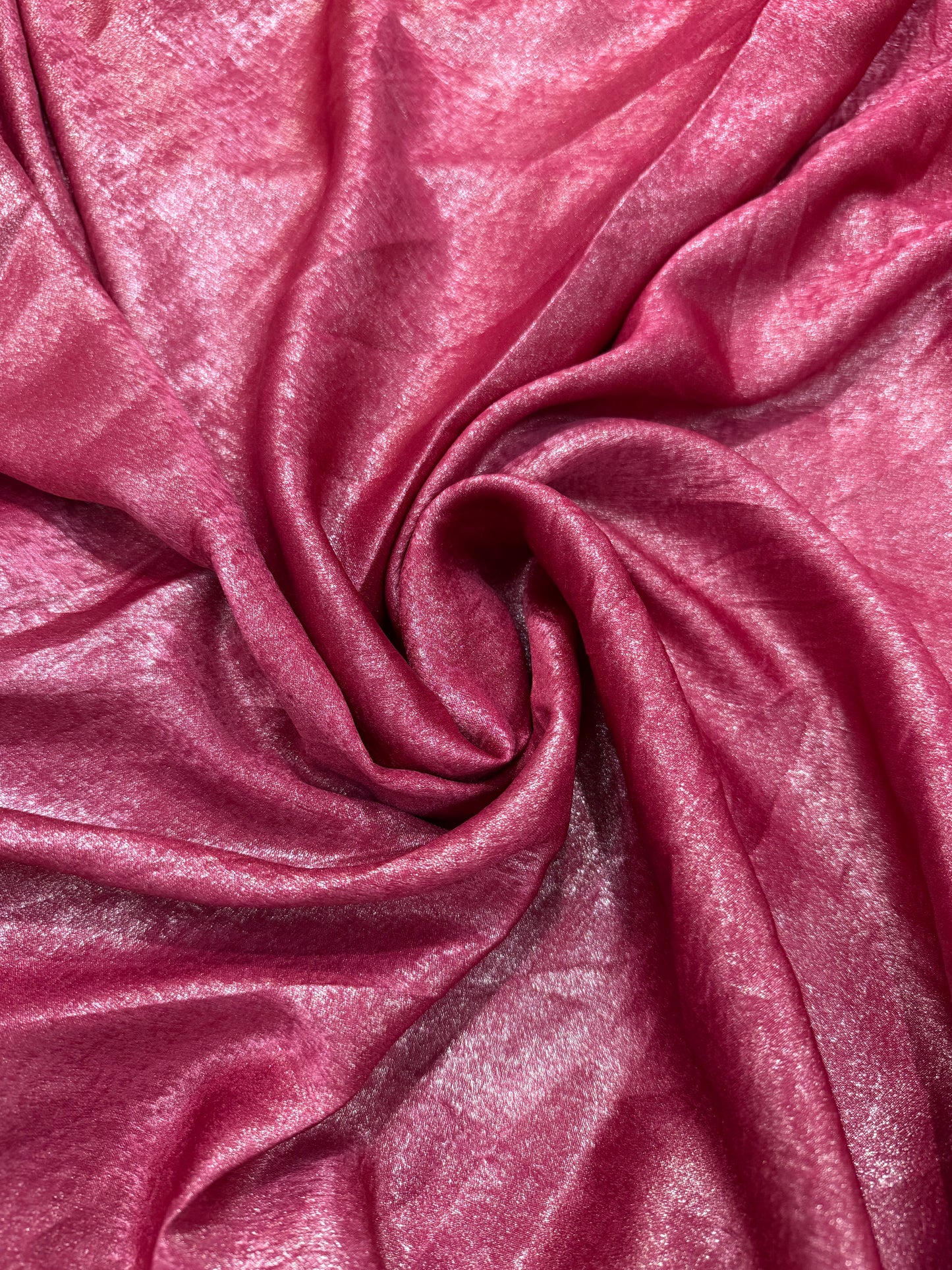 Metallic Slinky stretch fabric