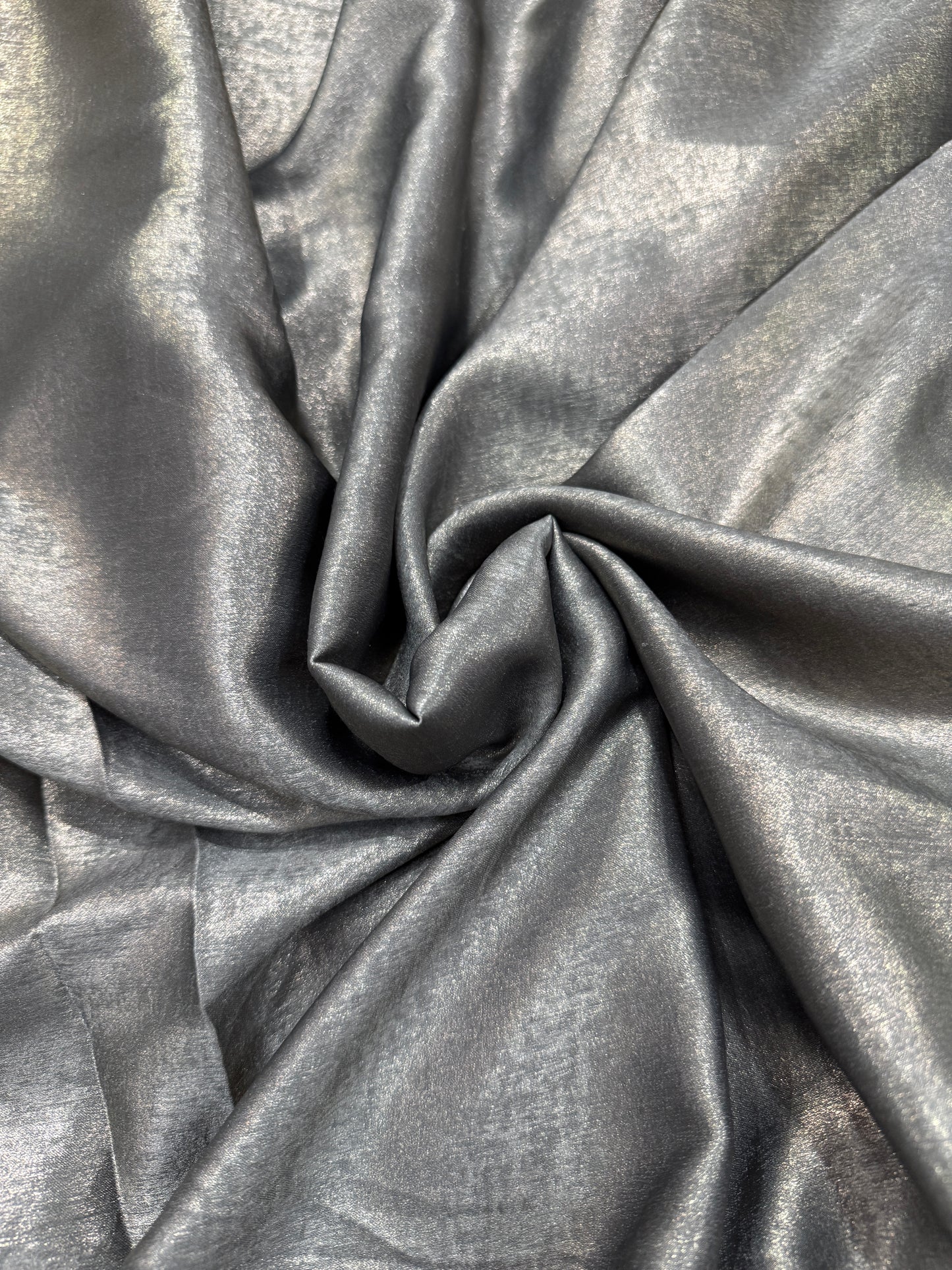 Metallic Slinky stretch fabric