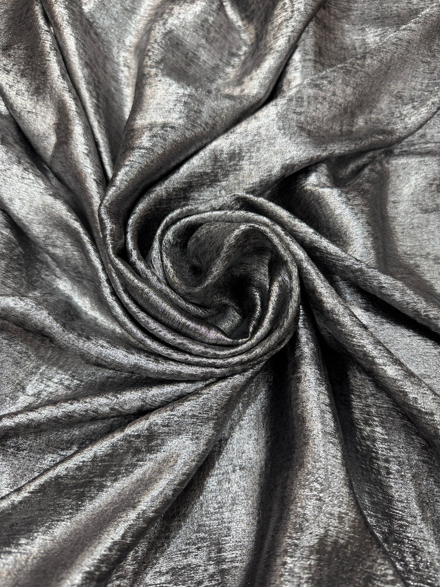 Metallic Slinky stretch fabric