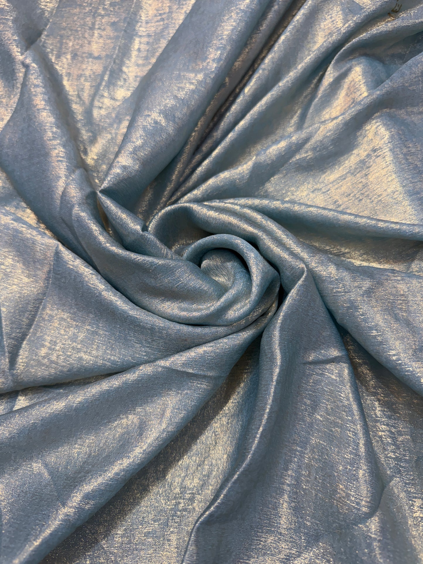 Metallic Slinky stretch fabric