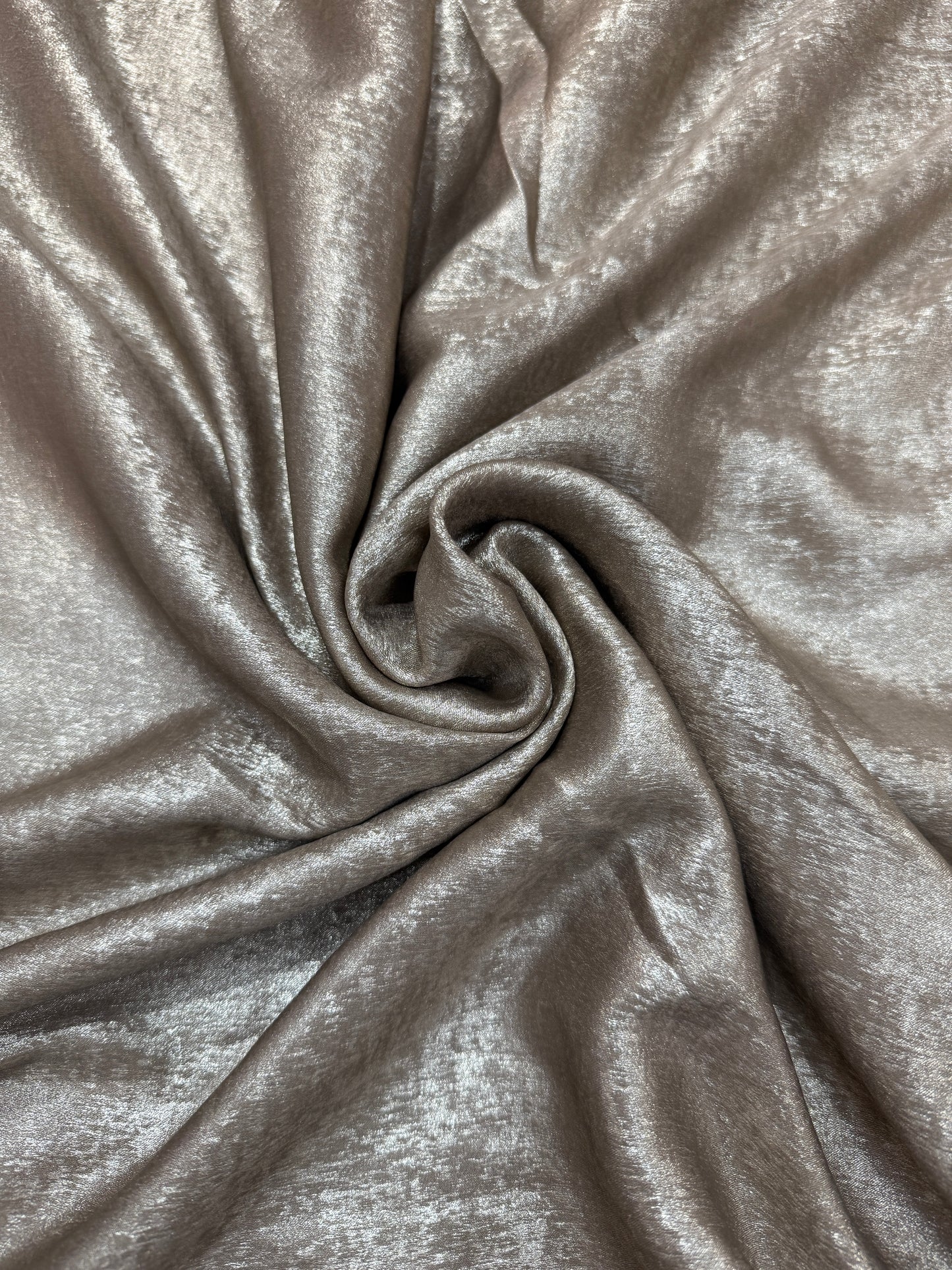 Metallic Slinky stretch fabric