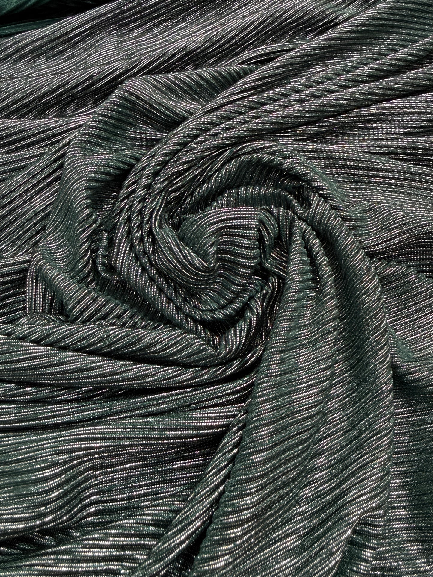 Metallic Accordion Fabric