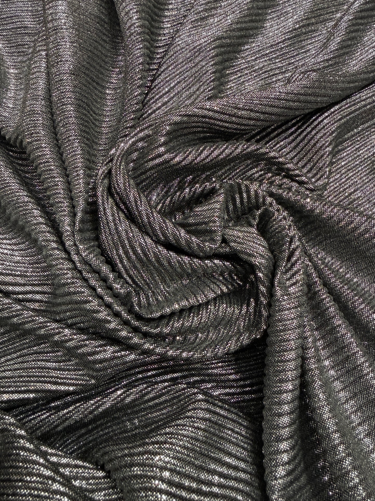 Metallic Accordion Fabric