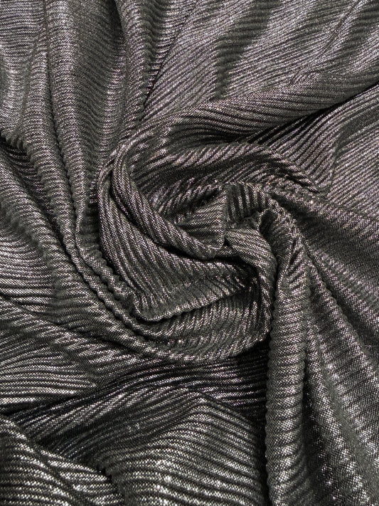 Metallic Accordion Fabric
