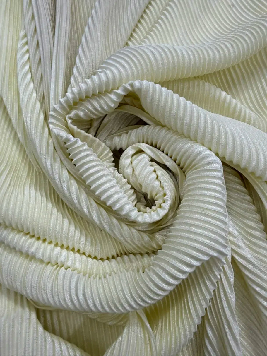 Pleated Georgette