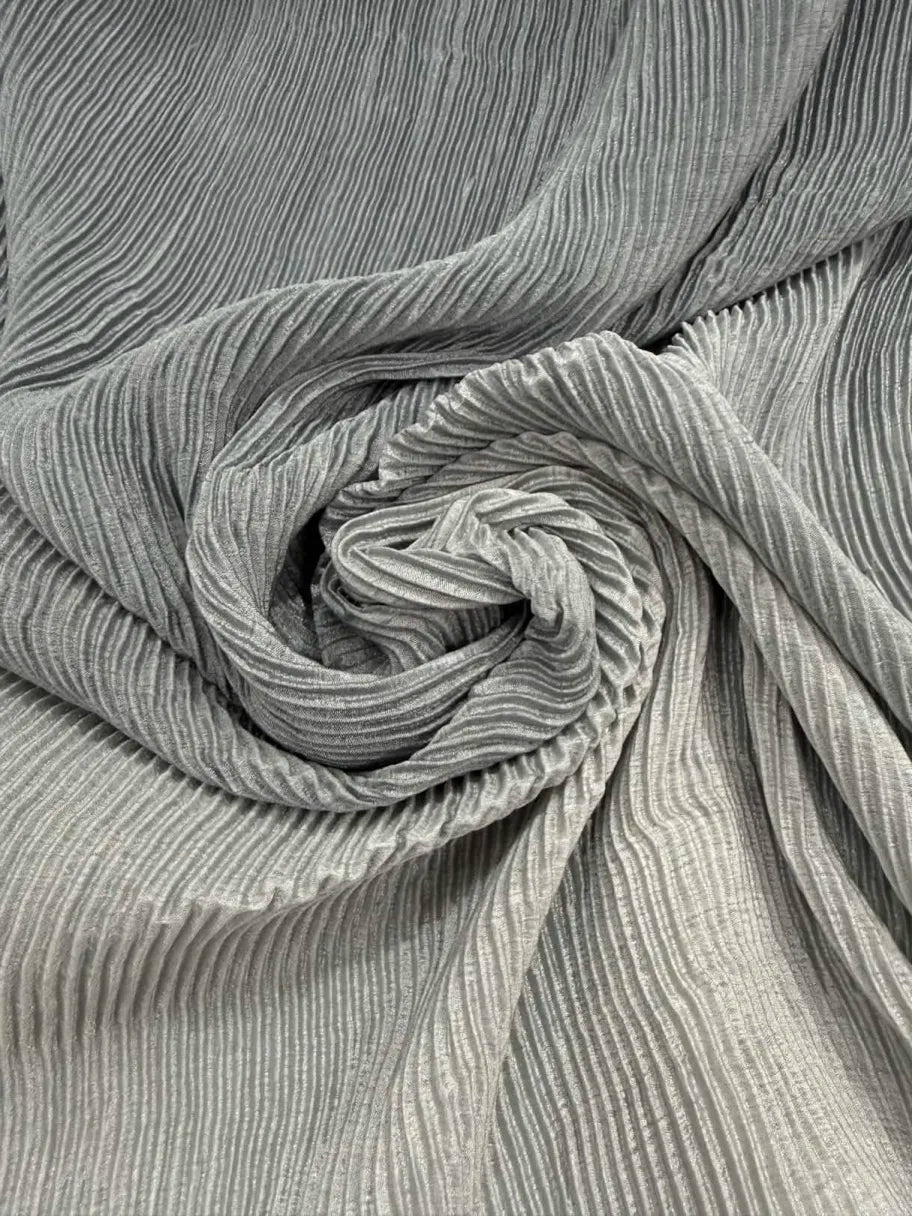 Pleated Georgette