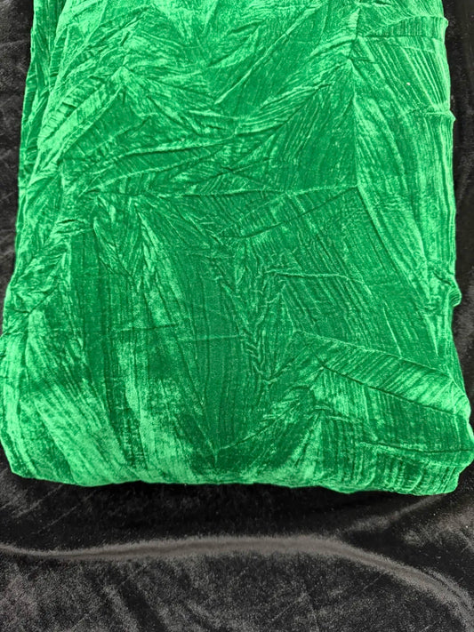 Crushed velvet (Textured finish)