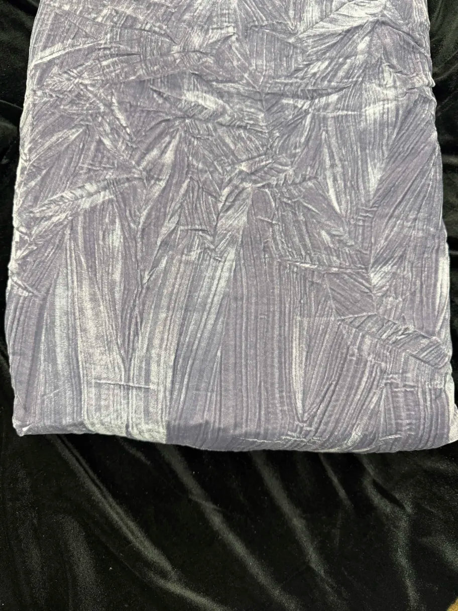 Crushed velvet (Textured finish)