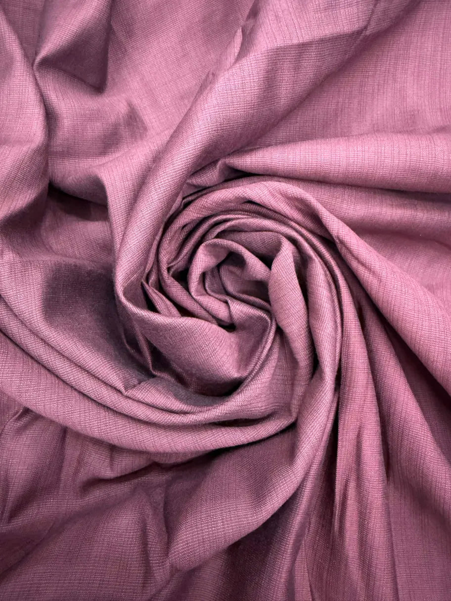 Cotton silk