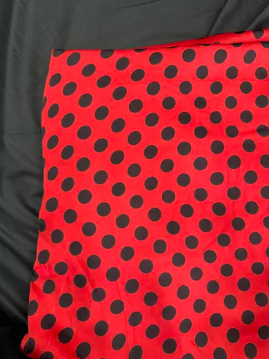 Polka Dot Satin