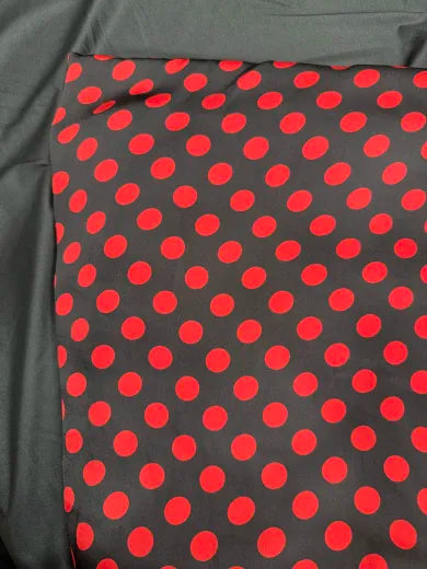Polka Dot Satin