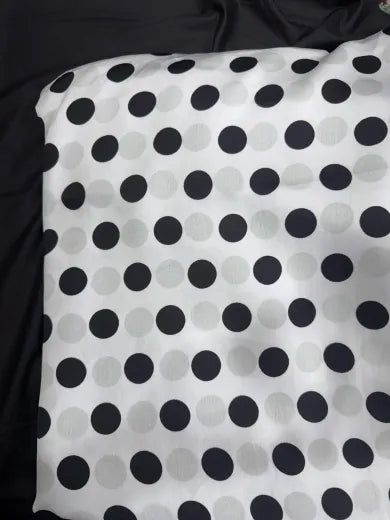 Polka Dot Satin (Big Dots)